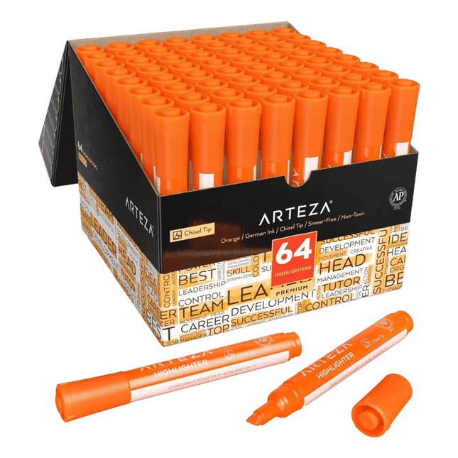 Orange Highlighters sold by RQC Supply Canada located in Woodstock, Ontario