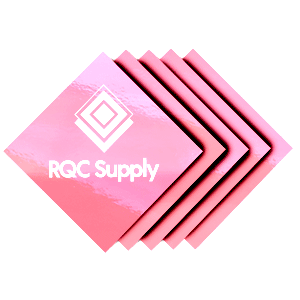 Styletech Chrome Adhesive Vinyl - 3 Foot Length. Shown in all available colours, sold by RQC Supply Canada, located in Woodstock, Ontario shown in Pink Chrome