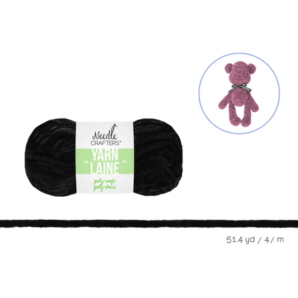 Black Baby Yarn sold by RQC Supply Canada