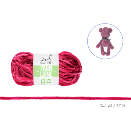 Hot Pink Baby Yarn sold by RQC Supply Canada