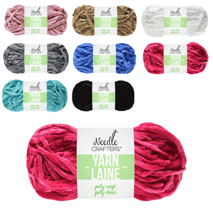 Baby Yarn , shown in all available colours. Sold by RQC Supply Canada