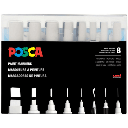 Posca White Markers sold by RQC Supply Canada located in Woodstock, Ontari