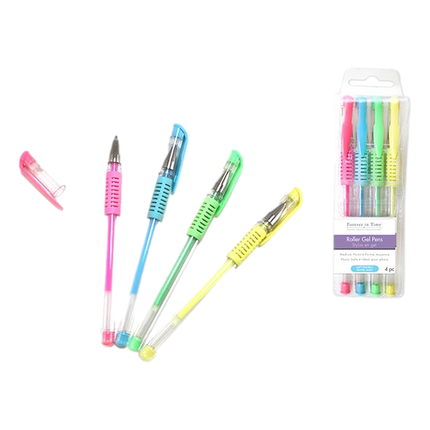 Neon Gel Pens made by Forever in Time and sold by RQC Supply Canada