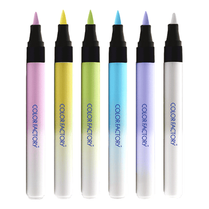 Touch and Mix Gradient Markers Brush Tip Alcohol Based Ink made by Color Factory sold by RQC Supply Canada located in Woodstock, Ontario shown in pastel blend