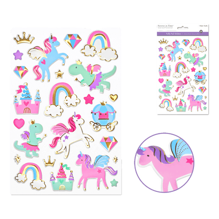 Pastel Unicorn  Scrapbooking Stickers sold by RQC Supply Canada located in Woodstock, Ontario