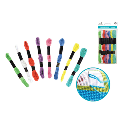 Pastels Embroidery Floss sold by RQC Supply Canada