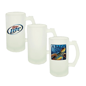 16 oz Glass Beer Stein - Sublimation