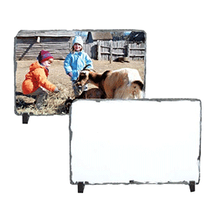 Photo Slate Large rectangle 7.8" Sold By RQC Supply Canada