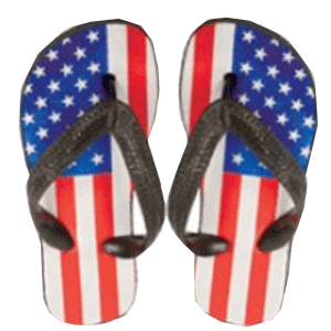 Rubber Slippers Sublimate Sold By RQC Supply Canada