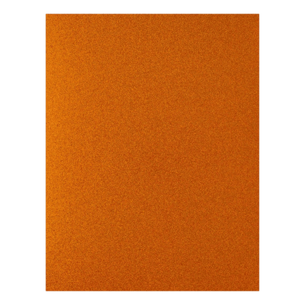 Get your Glitter Cardstock in 8.5" x 11" width now sold at RQC Supply Canada located in Woodstock, Ontario, showing pumpkin orange glitter scrapbooking paper