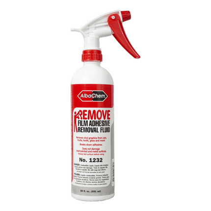 REMOVE Film Adhesive Removal Fluid Sold by RQC Supply Canada.