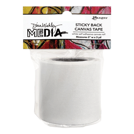 Dina Wakley Media Sticky Back Canvas Tape sold by RQC Supply Canada an arts and craft store located in Woodstock, Ontario
