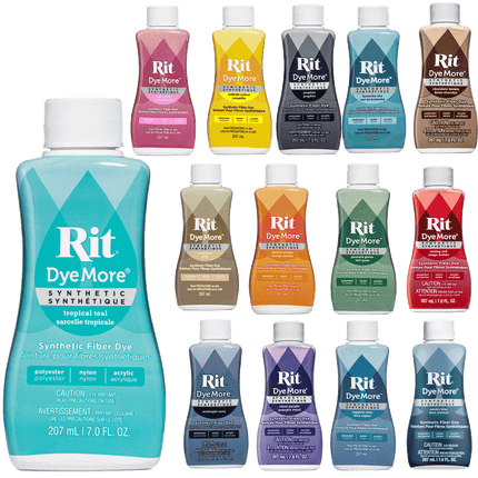 RIT Dyemore Polyester Liquid Dye sold by RQC Supply Canada located in Woodstock, Ontario