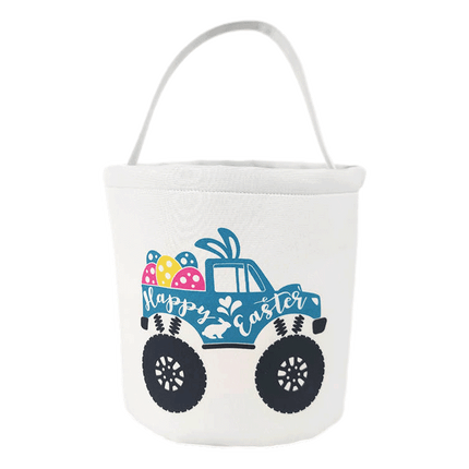 Easter Bags sold by RQC Supply Canada an arts and craft hobby store located in Woodstock, Ontario showing truck easter bag style