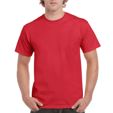Red  Mens Tall Cotton Tshirts sold by RQC Supply Canada