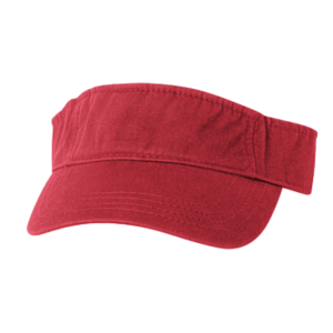 Red Golf Visors sold by RQC Supply Canada