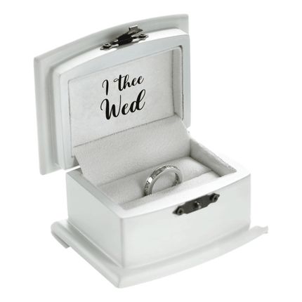 I thee wed ring bearer sold by RQC Supply Canada located in Woodstock, Ontario