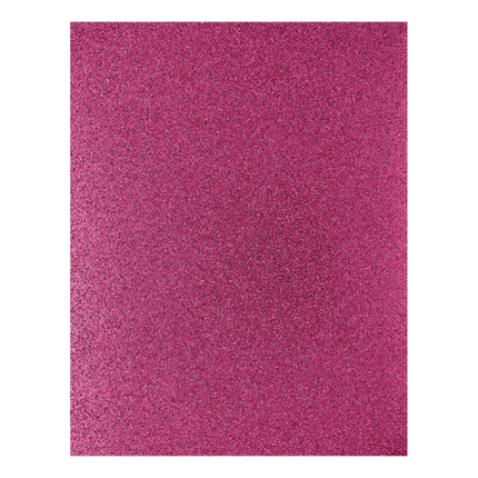 Get your Glitter Cardstock in 8.5" x 11" width now sold at RQC Supply Canada located in Woodstock, Ontario, showing rose glitter scrapbooking paper