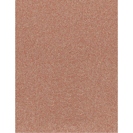 Get your Glitter Cardstock in 8.5" x 11" width now sold at RQC Supply Canada located in Woodstock, Ontario, showing rose gold glitter scrapbooking paper