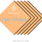 Glitter Neon Orange