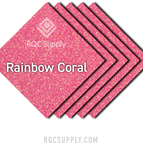 Glitter Rainbow Coral