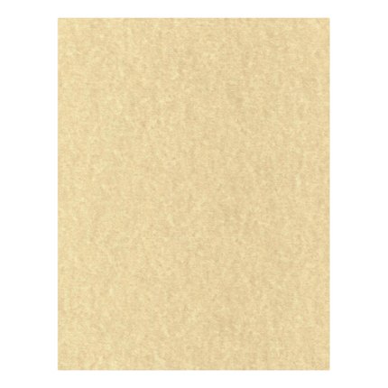 Get your Parchment Paper Cardstock in 8.5" x 11" width now sold at RQC Supply Canada located in Woodstock, Ontario, showing sand parchment paper scrapbooking paper