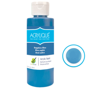 Sapphire Blue Acrylic Paint 4oz sold by RQC Supply Canada