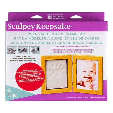 Sculpy Keepsake Photo Frame Kit sold by RQC Supply Canada an arts and craft store located in Woodstock, Ontario