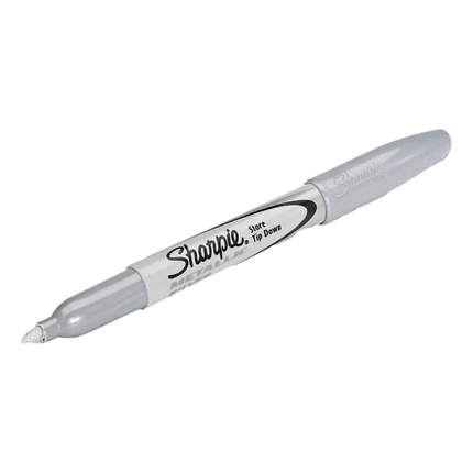 Metallic Silver Fine Point Sharpie Permanent Marker sold by RQC Supply Canada an arts and craft store located in Woodstock, Ontario