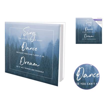 Forever in Time Sing, Dance Dream scrapbooking Album sold by RQC Supply Canada