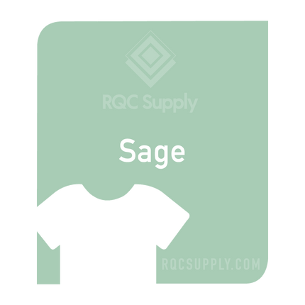 Siser 12" EasyWeed Heat Tansfer Vinyl (HTV). One hundred and fifty foot length. Sage colour shown, sold by RQC Supply Canada.