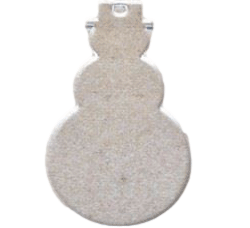 Snowman Acrylic Shaped Discs, Acrylic Christmas Ornaments sold by RQC Supply Canada