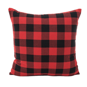 Square Red & Black Buffalo Plaid Pillow Cases sold by RQC Supply Canada