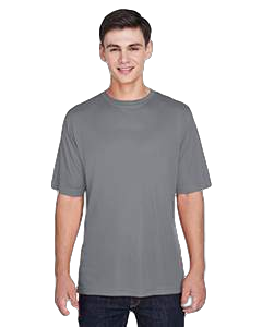 T11 Mens Zone Graphite Grey polyester tshirts sold by RQC Supply Canada