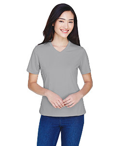 T11 Ladies Zone Graphite Grey polyester tshirts sold by RQC Supply Canada