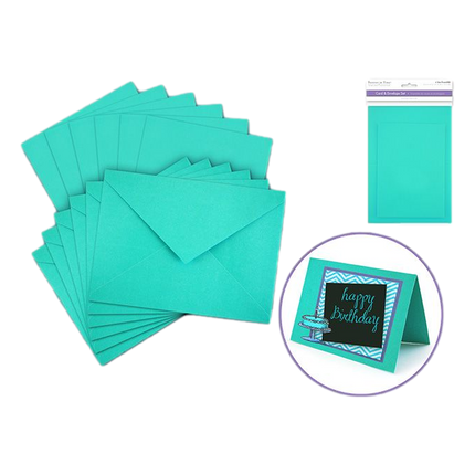 Tiffany Blue Card Making Envelope Set sold by RQC Supply Canada  Edit alt text