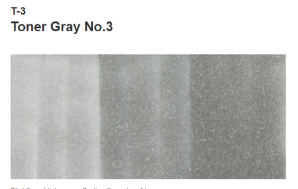 Toner Gray 3 Copic Ink Markers sold by RQC Supply Canada located in Woodstock, Ontario