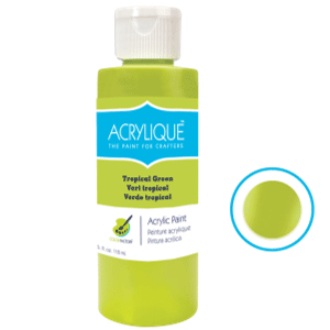 Tropical Green Acrylic Paint 4oz sold by RQC Supply Canada