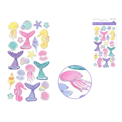 Under the Sea Ombre Scrapbooking Stickers sold by RQC Supply Canada located in Woodstock, Ontario