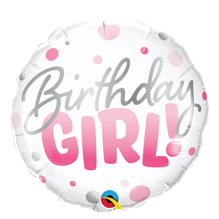 Happy Birthday Girl Mylar Balloons sold by RQC Supply Canada located in Woodstock, Ontario Canada