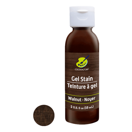 Wood Gel Stains sold by RQC Supply Canada located in Woodstock, Ontario shown in Walnut Stain