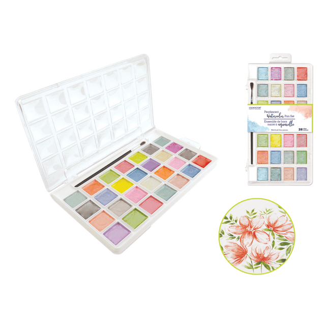 Water colour paint set sold at RQC Supply Canada located in Woodstock, Ontario