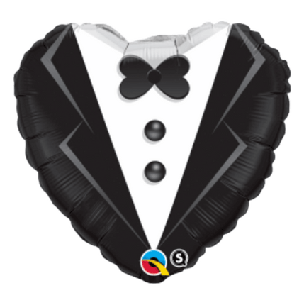 Wedding Tuxedo Foil Balloons sold by RQC Supply Canada located in Woodstock, Ontario