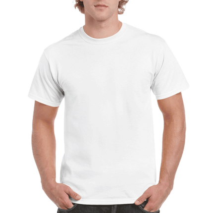 White  Mens Tall Cotton Tshirts sold by RQC Supply Canada