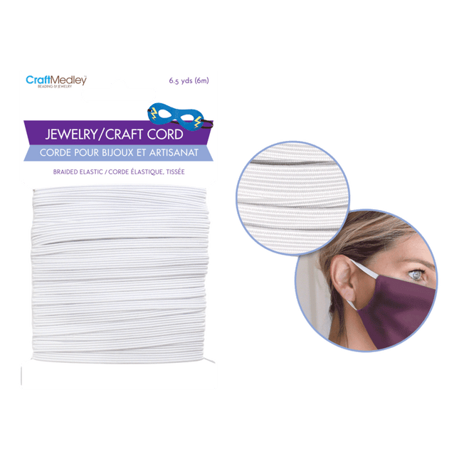White Elastics sold by RQC Supply Canada located in Woodstock, Ontario