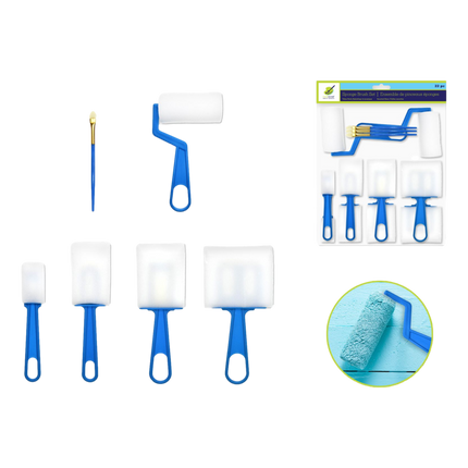 White Foam Paint Brushes sold by RQC Supply Canada