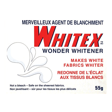 Tintex Fabric Dye shown in White Wonder Whitening Colour sold by RQC Supply Canada located in Woodstock, Ontario