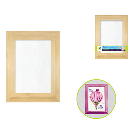 Wood Beveled Canvas Frame sold by RQC Supply Canada located in Woodstock, Ontario