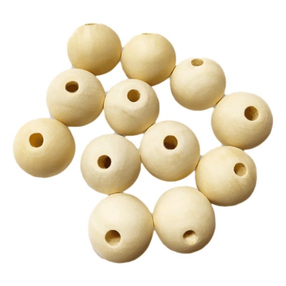 Wooden Beads sold by RQC Supply Canada located in Woodstock, Ontario