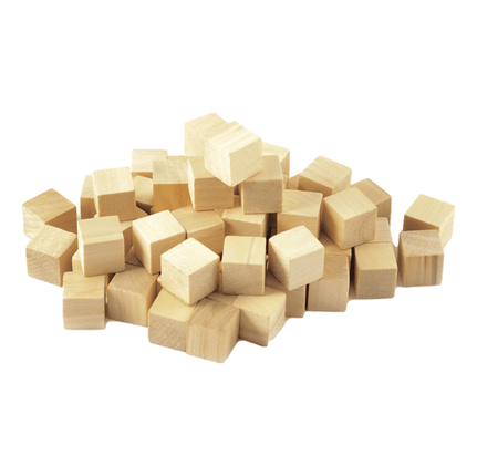 Wooden Cubes sold by RQC Supply Canada located in Woodstock, Ontario